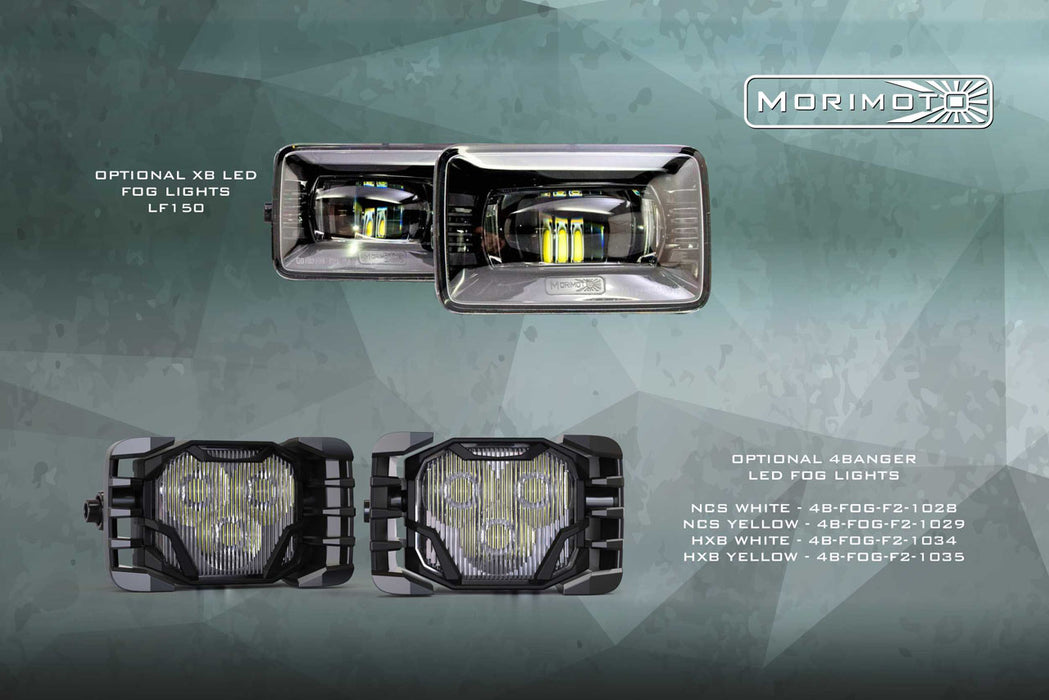 Morimoto XB Hybrid LED Headlights For Ford Super Duty