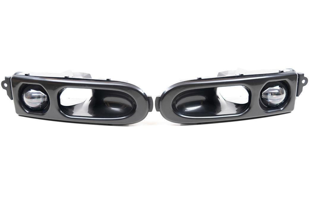 Morimoto Offroad XB LED Fog Lights Paintable Pair For Porsche 993