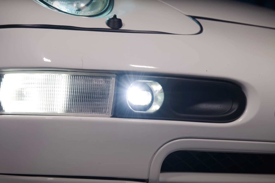 Morimoto Offroad XB LED Fog Lights Paintable Pair For Porsche 993