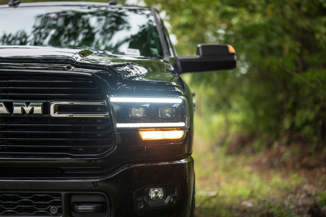 Morimoto XB Hybrid LED Headlights Pair For 2019-2024 Dodge Ram HD