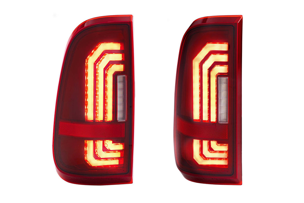 Morimoto XB LED Tail Lights Red Pair For 1999-2016 Ford Super Duty