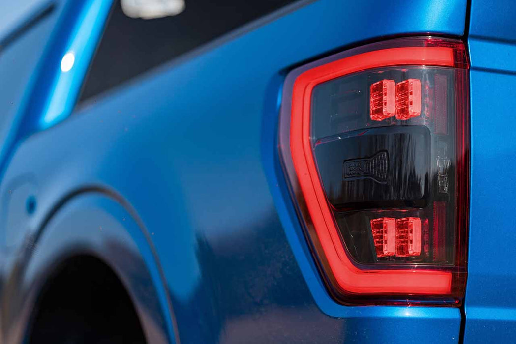 Morimoto XB LED Tail Lights Red Pair For 2021-2023 Ford F150