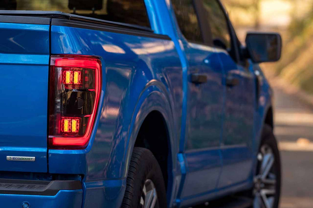 Morimoto XB LED Tail Lights Red Pair For 2021-2023 Ford F150