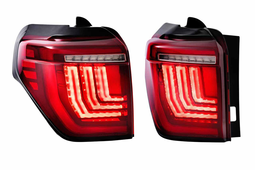 Morimoto XB LED Gen2 Tail Lights Red Pair For 2010-2024 Toyota 4Runner