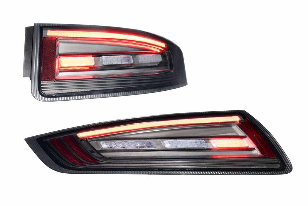 Morimoto XB LED Tail Lights Smoked Set For 2005-2008 Porsche 997.1