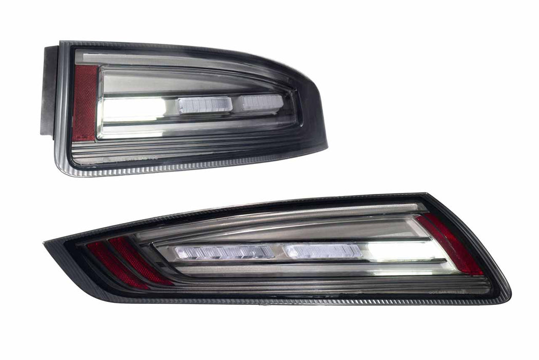 Morimoto XB LED Tail Lights Smoked Set For 2005-2008 Porsche 997.1