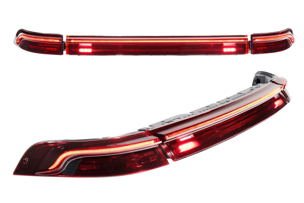 Morimoto XB LED Tail Lights Red For PORSCHE 993