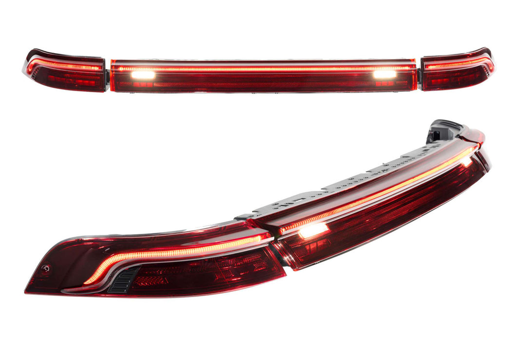 Morimoto XB LED Tail Lights Red For PORSCHE 993