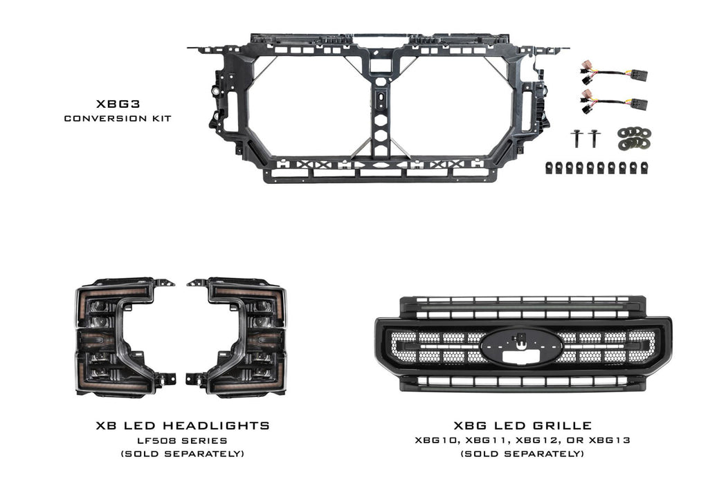Morimoto XGB Front End Conversion-17-19 to 20-22 XBG3