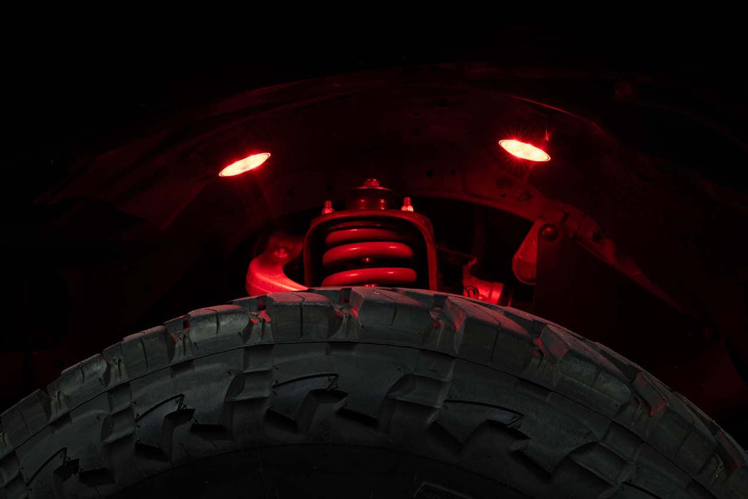 Morimoto Offroad LED Rock Light Kit RGB 4 Pack