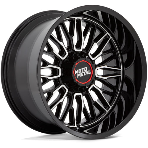 Moto Metal MO809 Stinger 20x10 8x170 -18mm Black/Machined Wheel Rim 20" Inch