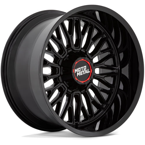 Moto Metal MO809 Stinger 22x12 6x135/6x5.5" -44mm Gloss Black Wheel Rim 22" Inch