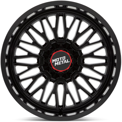 Moto Metal MO809 Stinger 20x9 8x180 +18mm Gloss Black Wheel Rim 20" Inch