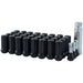 Mr. Lugnut Long Spline 5746LK8-BLK