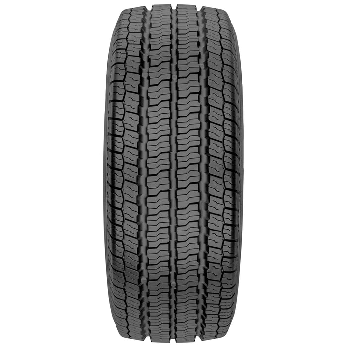225/75R16C Nexen Roadian CT8 121/120R LRE Black Wall Tire