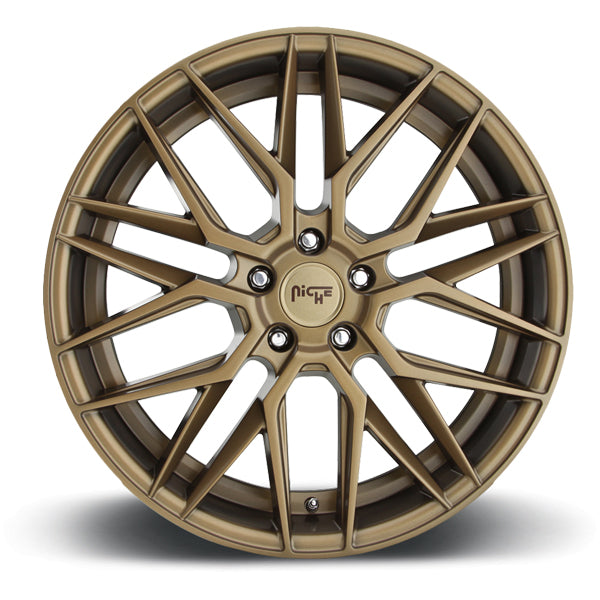 Niche M191 Gamma 19x9.5 5x120 +40mm Bronze Wheel Rim 19" Inch