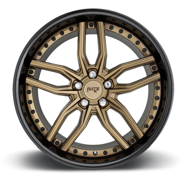 Niche M195 Methos 20x9 5x4.5" +35mm Bronze Wheel Rim 20" Inch