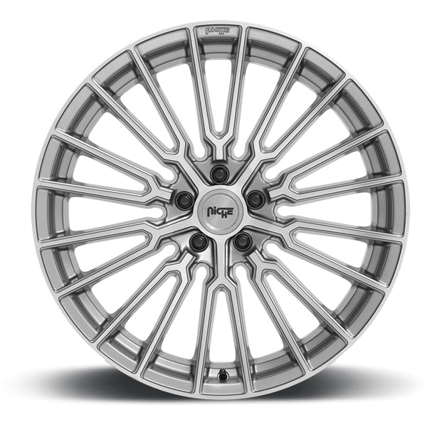 Niche M251 Premio 20x10.5 5x112 +40mm Platinum Wheel Rim 20" Inch
