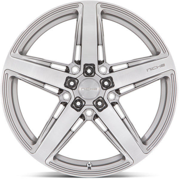 Niche M270 Teramo 18x8 5x4.5" +30mm Gunmetal Wheel Rim 18" Inch