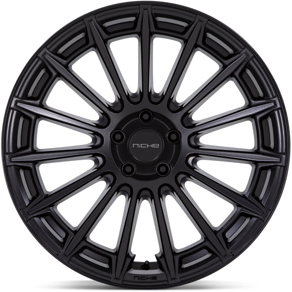 Niche M274 Amalfi 20x9 5x112 +38mm Matte Black Wheel Rim 20" Inch