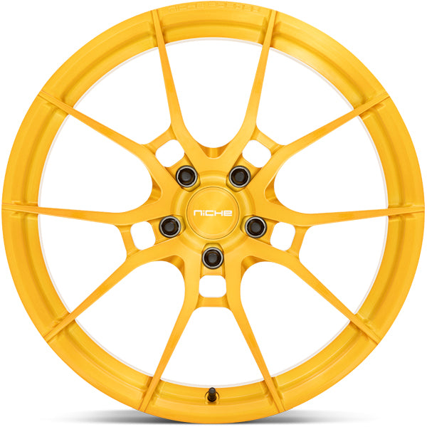 Niche T112 Kanan 20x11 5x120 +43mm Gold Wheel Rim 20" Inch