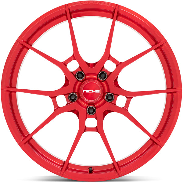 Niche T113 Kanan 20x11 5x115 +26mm Candy Red Wheel Rim 20" Inch