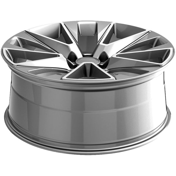 (Set of 4) OE Revolution C-14 24x10 6x5.5" +30mm Silver Wheels Rims 24" Inch