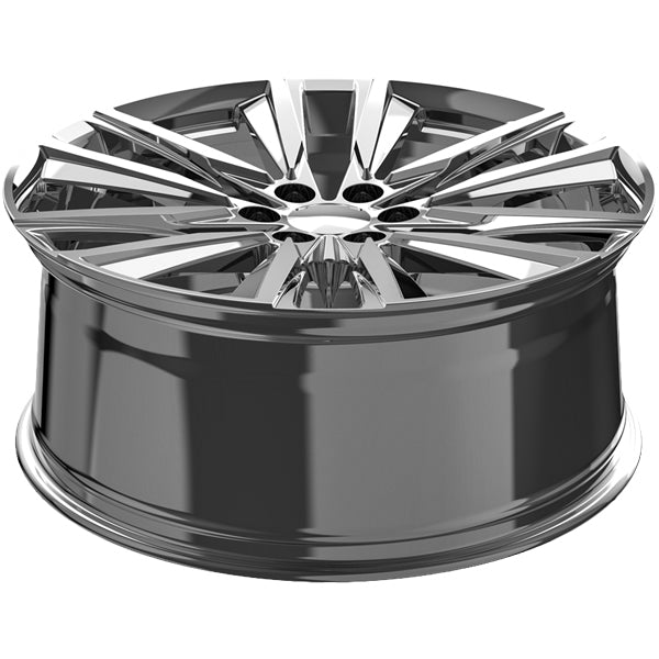 (Set of 4) OE Revolution CAD-37 26x10 6x5.5" +31mm Nano Chrome Wheels Rims