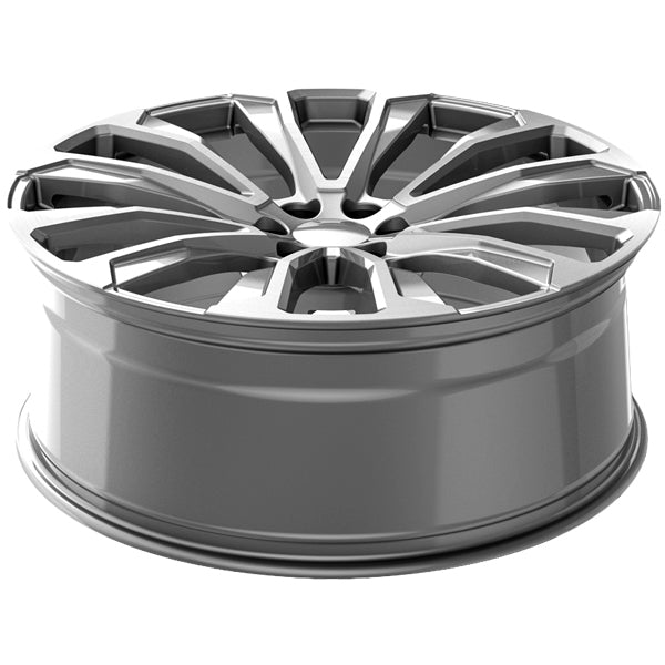 (Set of 4) OE Revolution G-31 22x9 6x5.5" +31mm Silver Wheels Rims 22" Inch