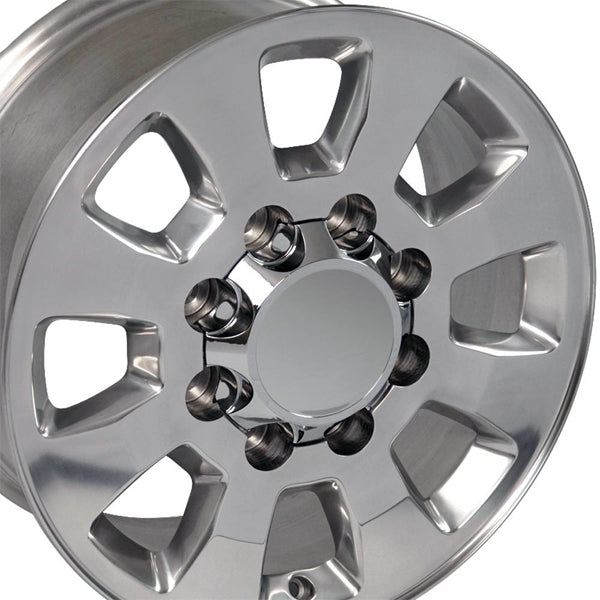 OE Wheels CV75B 18x8 8x180 +44mm Polished Wheel Rim 18" Inch