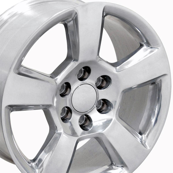 OE Wheels CV76 20x9 6x5.5" +27mm Polished Wheel Rim 20" Inch
