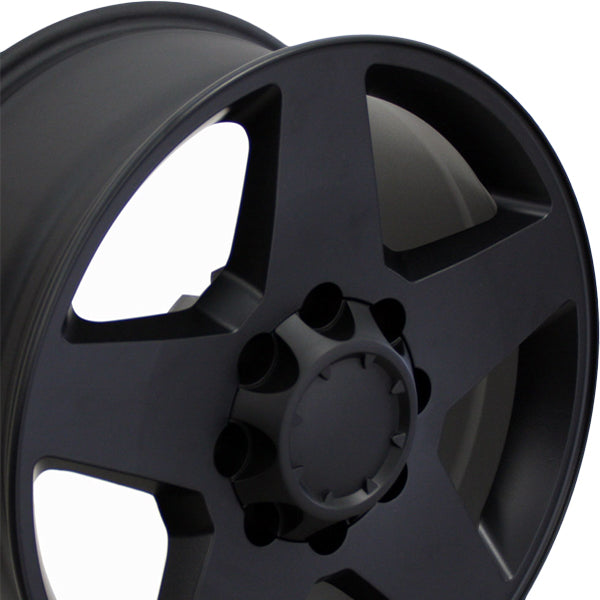 OE Wheels CV91B 20x8.5 8x180 +44mm Satin Black Wheel Rim 20" Inch
