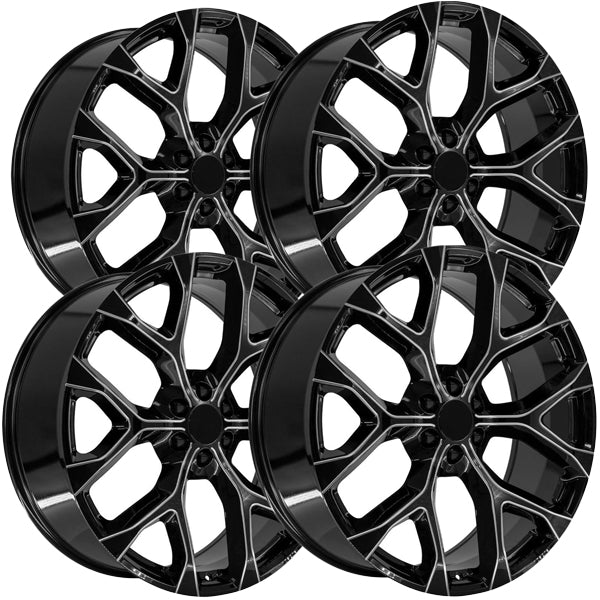 OE Wheels CV98B CV98B-20090-6550-24BM