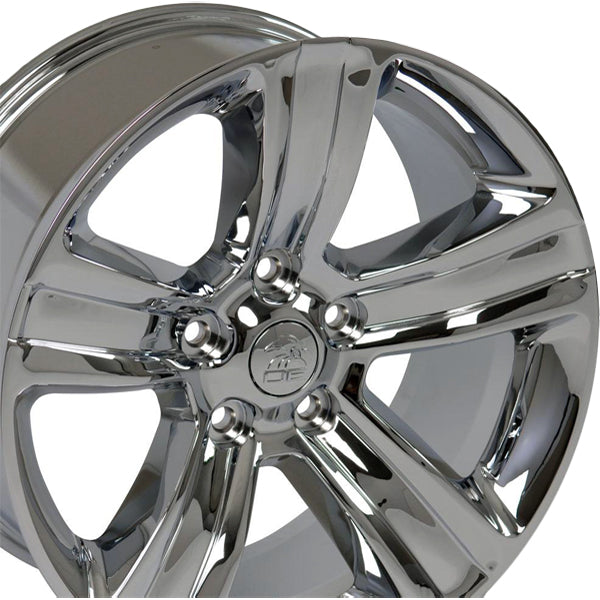 OE Wheels DG65 20x9 5x5.5" +19.05mm Chrome Wheel Rim 20" Inch