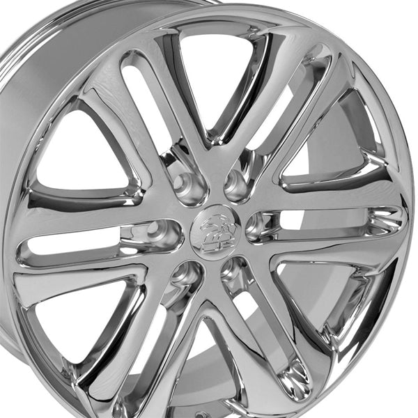 OE Wheels FR76 22x9 6x135 +44mm Chrome Wheel Rim 22" Inch