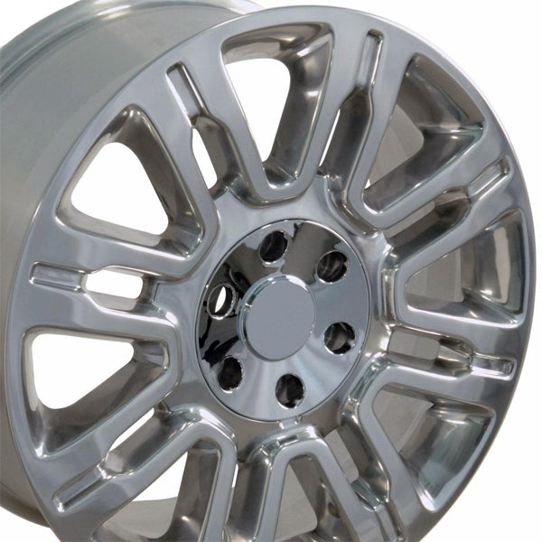 OE Wheels FR98 20x8.5 6x135 +44mm Polished Wheel Rim 20" Inch