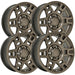 OE Wheels TY16B TY16B-17070-6550-4BR