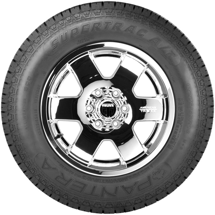 (QTY 4) LT235/75R15 Pantera Supertrac A/T 110/107S LRD Black Wall Tires