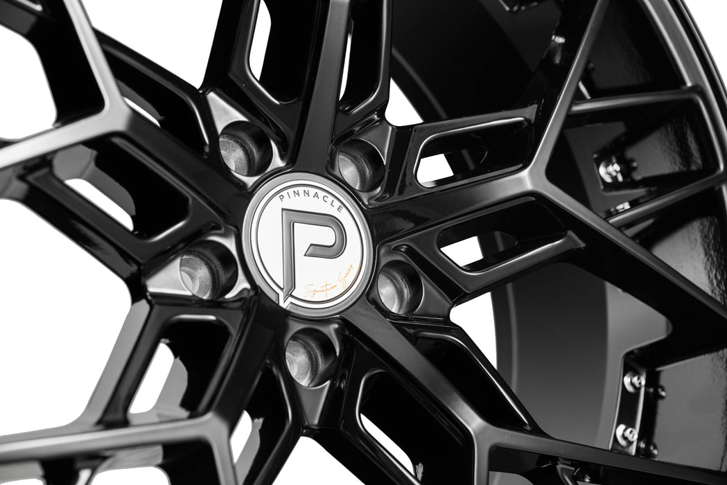 (Set of 4) Pinnacle P320 Koko 20x8.5 5x4.5" +35mm Gloss Black Wheels Rims