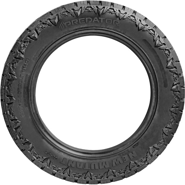 33x12.50R22LT Predator New Mutant X-AT 109R LRE Black Wall Tire
