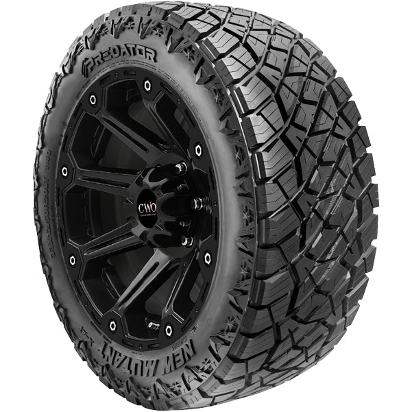 LT285/65R18 Predator New Mutant X-AT 125/122R LRE Black Wall Tire