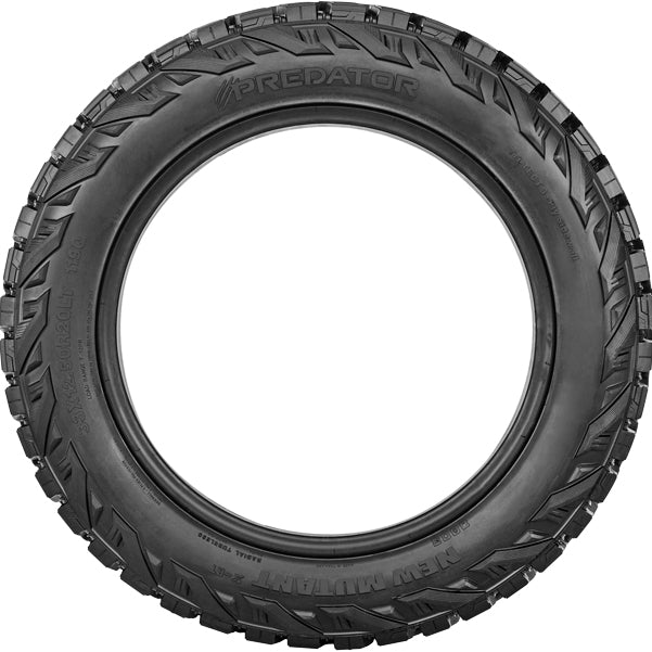 33x12.50R20LT Predator New Mutant X-RT 114Q LRE Black Wall Tire