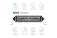 Pro Comp Single Row 6 Inch LED Light Bars EXP75106