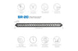 Pro Comp Single Row 20 Inch LED Light Bars EXP75120