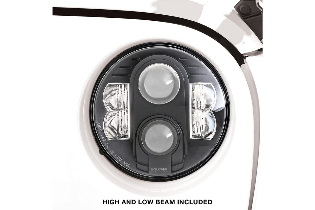 Pro Comp 7in LED Headlights EXP76402P