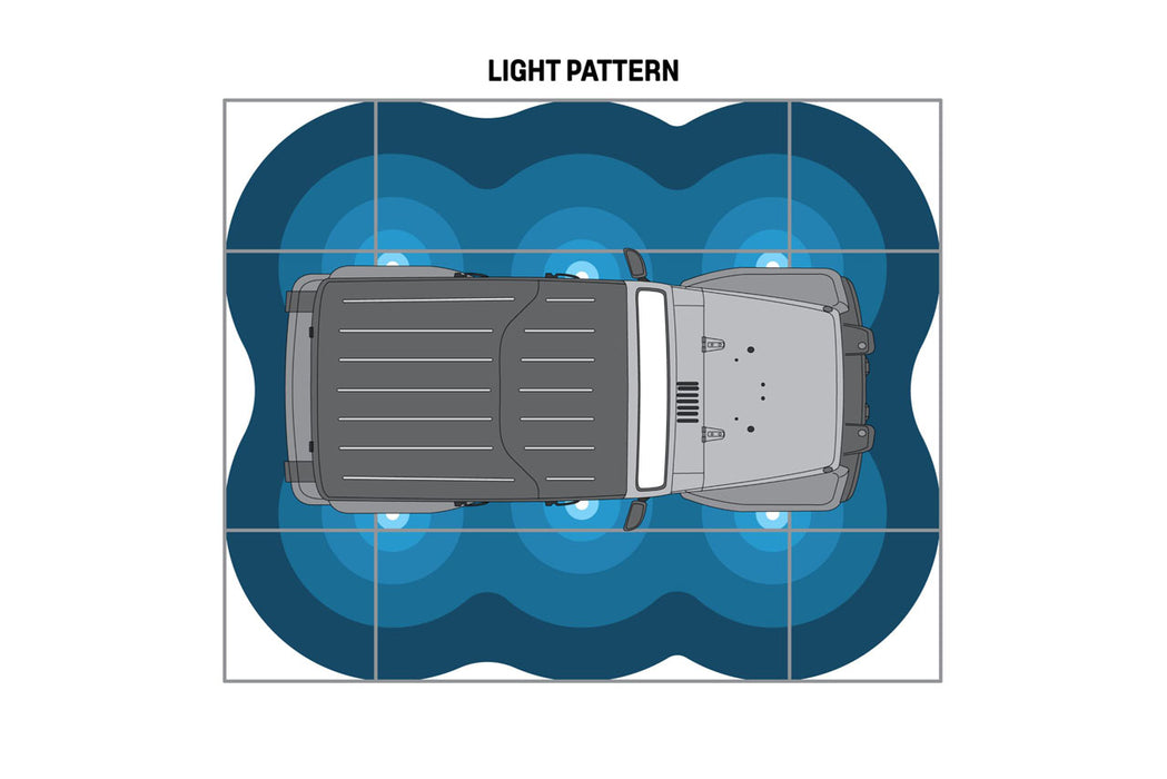Pro Comp LED 9W Rock Light Kit White 6