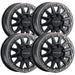 Raceline UTV A14BG Alpha Beadlock A14BG-56560+74-A14BG-51060+25