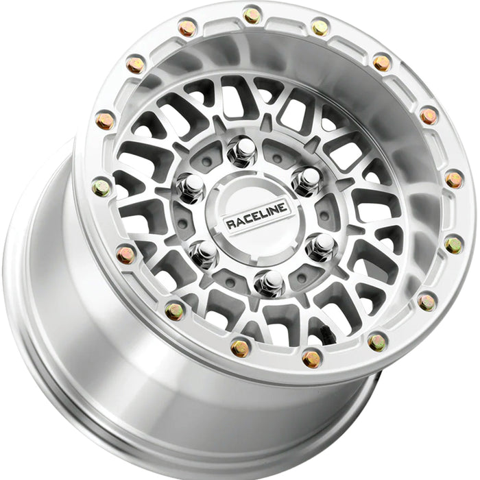 Staggered-Raceline UTV A15MA Omega 15x7,15x10 6x5.5" 38mm Machined Wheels Rims