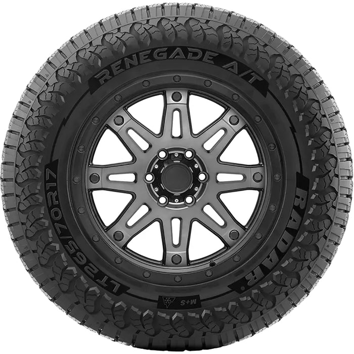 LT245/75R16 Radar Renegade A/T 120/116S LRE Black Wall Tire