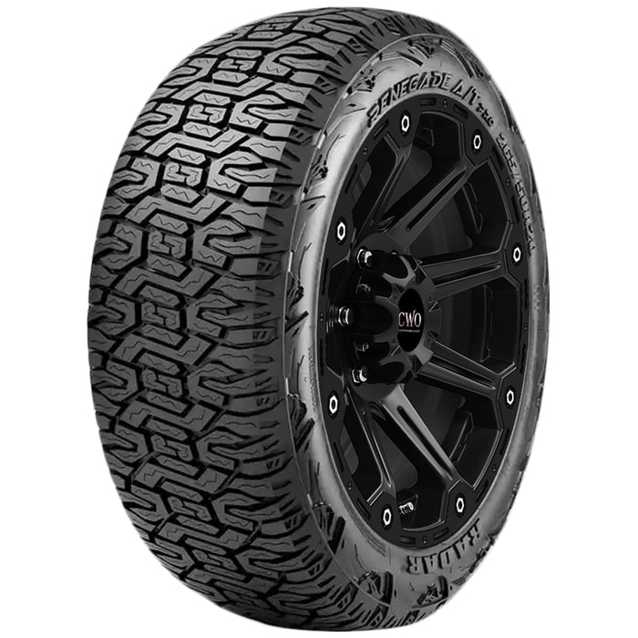 (QTY 2) 275/60R20 Radar Renegade A/T Pro 116T XL Black Wall Tires